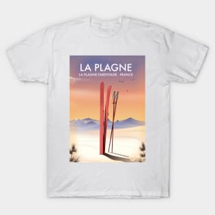 La Plagne ,La Plagne-Tarentaise, France ski T-Shirt